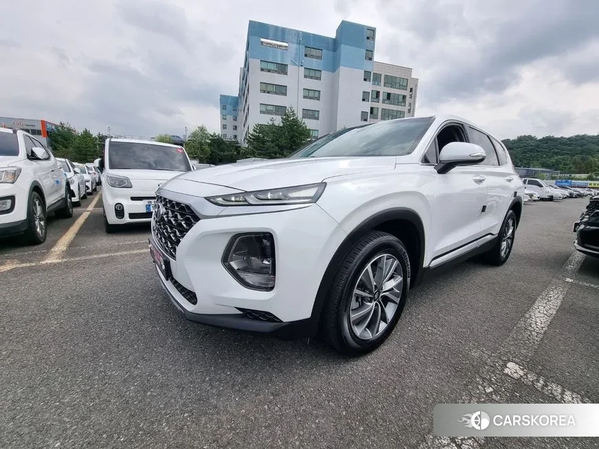 Hyundai Santa Fe TM 2019 Белый из Кореи