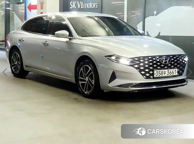 Hyundai The New Grandeur IG 2022 Серебристо-серый из Кореи