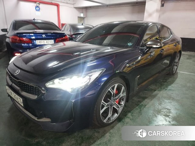 Kia Stinger 2018 Синий из Кореи