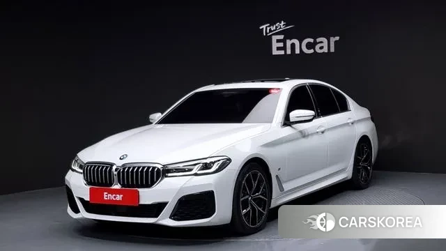 BMW 5 Series (G30) 2021 Белый из Кореи