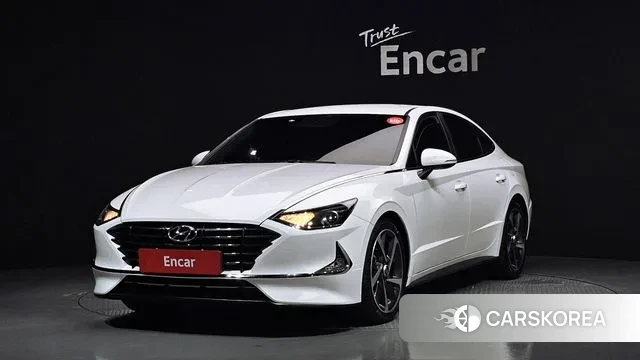 Hyundai Sonata (DN8) 2021 Белый из Кореи