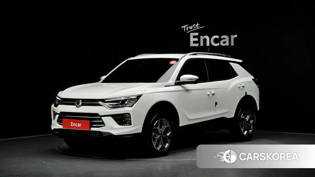 Ssangyong Beautiful Korando 2024 Белый из Кореи