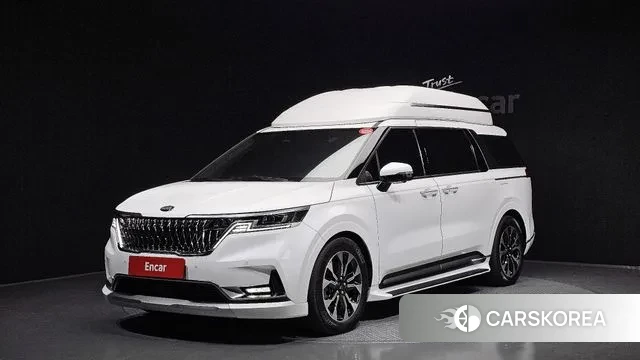 Kia Carnival 4th generation 2021 Белый из Кореи