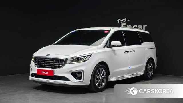Kia The New Carnival 2018 Белый из Кореи