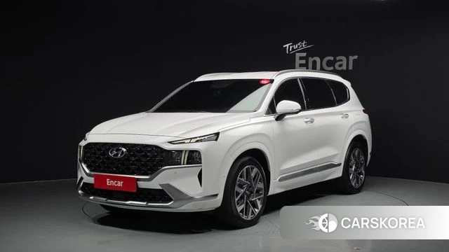 Hyundai The New Santa Fe 2021 Белый из Кореи