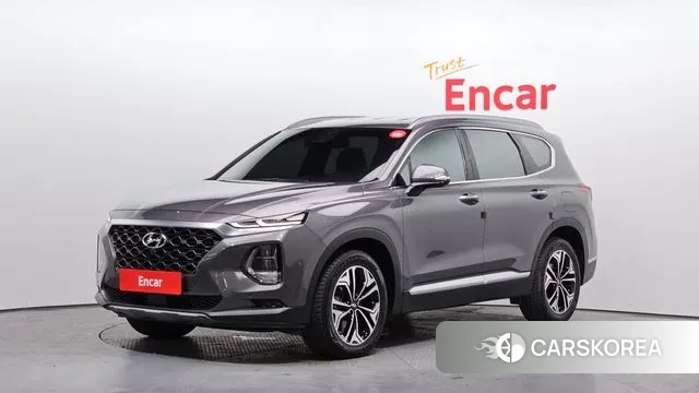 Hyundai Santa Fe TM 2019 Серый из Кореи