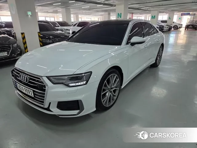 Audi A6 (C8) 2023 Белый из Кореи