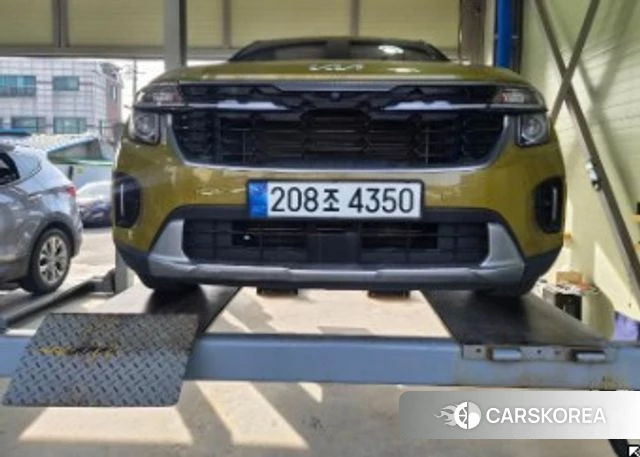 Kia The New Seltos 2023 Желтый из Кореи