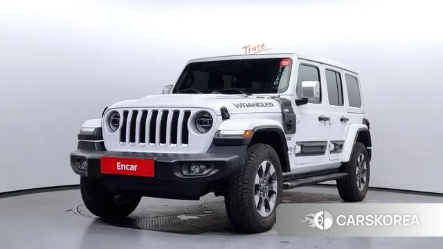 Jeep Wrangler (JL) 2022 Белый из Кореи