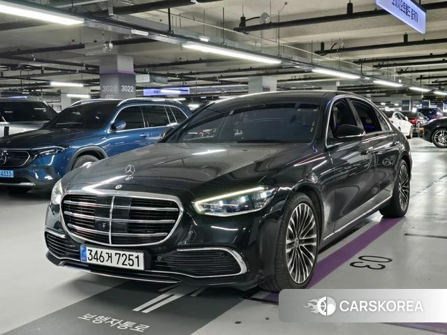 Mercedes-Benz S-Class W223 2021 Черный из Кореи