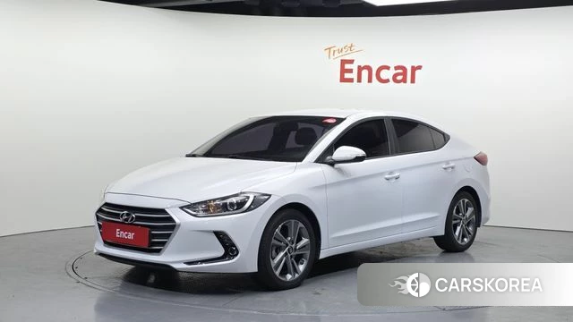 Hyundai Avante AD 2018 Белый из Кореи
