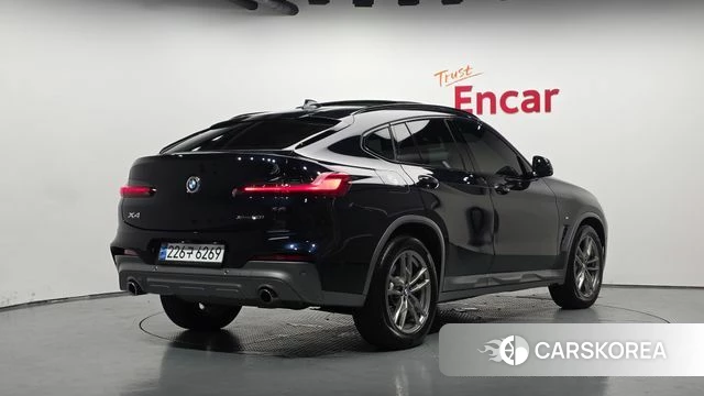 BMW X4 (G02) 2021 Черный из Кореи