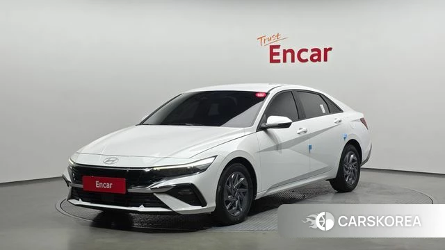Hyundai The New Avante (CN7) 2024 Белый из Кореи