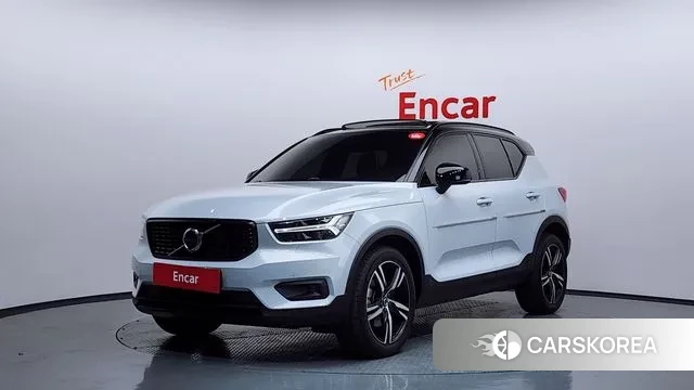Volvo XC40 2021 Белый из Кореи