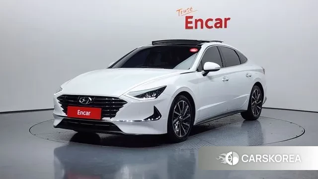Hyundai Sonata (DN8) 2019 Белый из Кореи