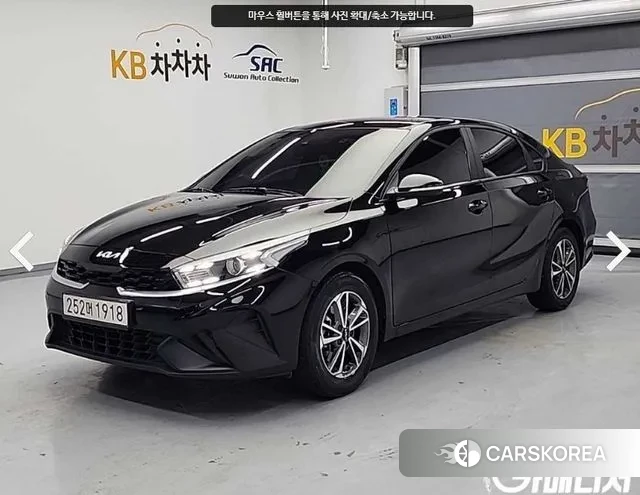 Kia The New K3 2nd generation 2022 Черный из Кореи