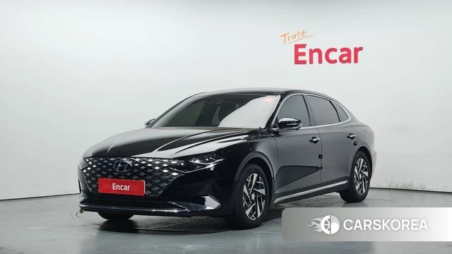 Hyundai The New Grandeur IG Hybrid 2022 Черный из Кореи