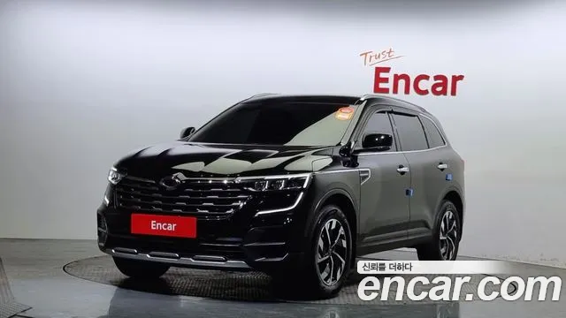 Renault Korea (Samsung) The New QM6 2023 Черный из Кореи