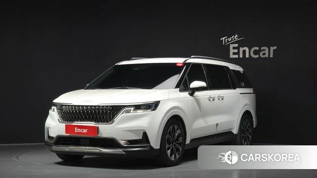 Kia Carnival 4th generation 2021 Белый из Кореи