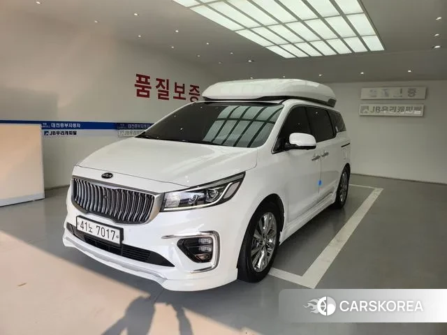 Kia The New Carnival 2018 Белый из Кореи