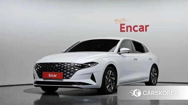 Hyundai The New Grandeur IG Hybrid 2020 Белый из Кореи