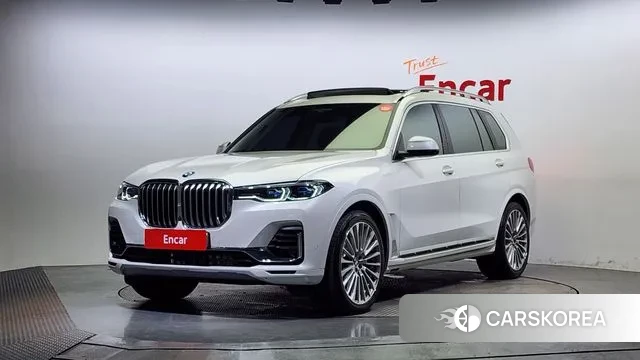 BMW X7 (G07) 2020 Белый из Кореи
