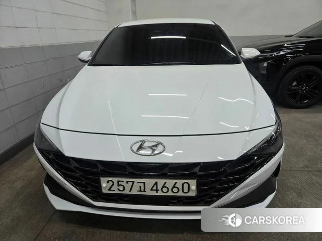 Hyundai Avante (CN7) 2020 Белый из Кореи