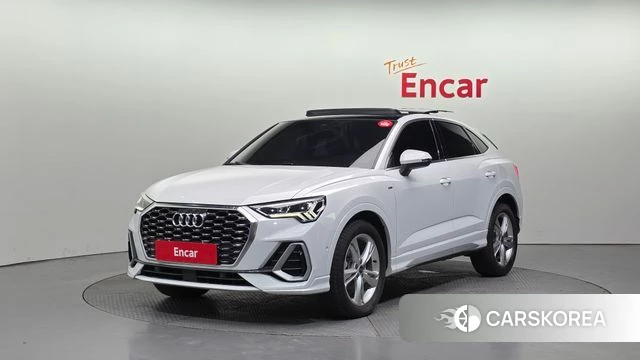 Audi Q3 (F3) 2022 Белый из Кореи