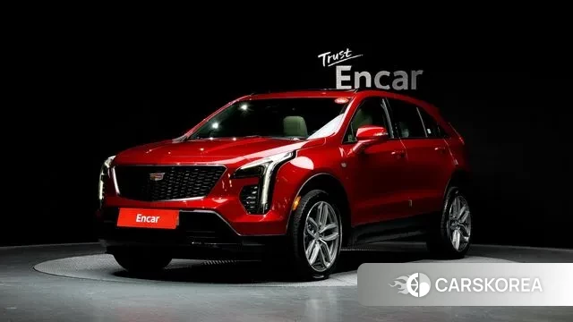 Cadillac XT4 2022 Красный из Кореи