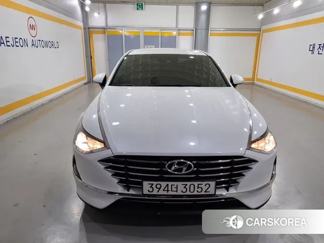 Hyundai Sonata (DN8) 2021 Белый из Кореи