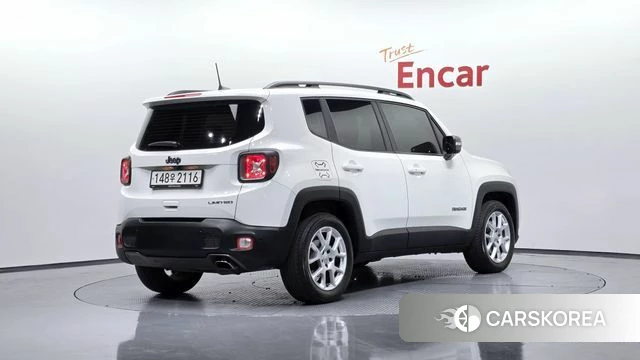 Jeep Renegade 2019 Белый из Кореи