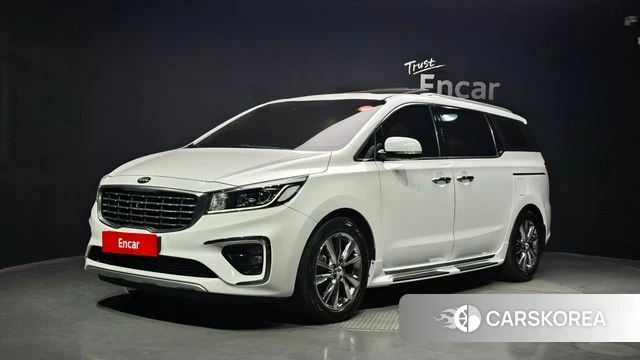 Kia The New Carnival 2019 Белый из Кореи