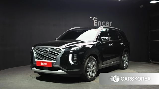 Hyundai Palisade 2021 Черный из Кореи