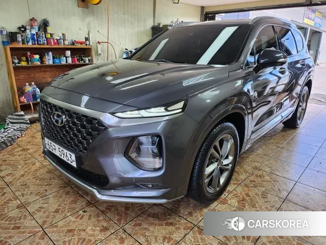 Hyundai Santa Fe TM 2018 Серый из Кореи