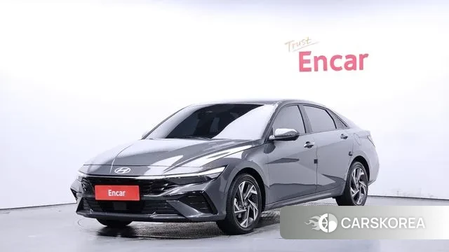 Hyundai The New Avante (CN7) 2024 Серый из Кореи