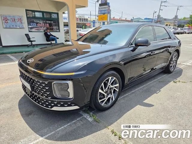 Hyundai Grandeur (GN7) 2023 Черный из Кореи