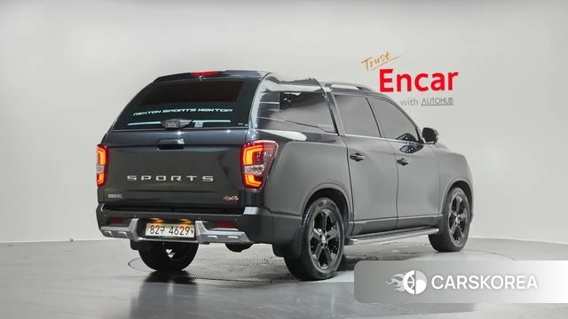 Ssangyong The New Rexton Sport 2021 Черный из Кореи