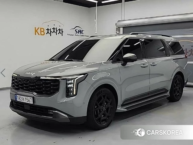 Kia The New Carnival 4th Generation 2024 Серый из Кореи