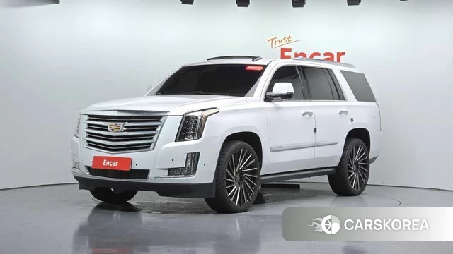 Cadillac Escalade 2019 Белый из Кореи
