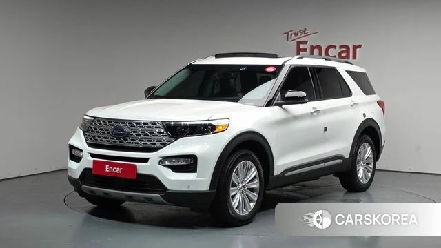 Ford Explorer 6th Generation 2023 Белый из Кореи
