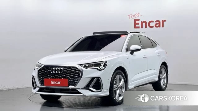 Audi Q3 (F3) 2023 Белый из Кореи
