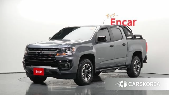 Chevrolet (GM Daewoo) Real New Colorado 2022 Серый из Кореи