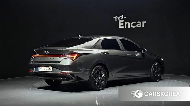 Hyundai Avante Hybrid (CN7) 2021 Серый из Кореи