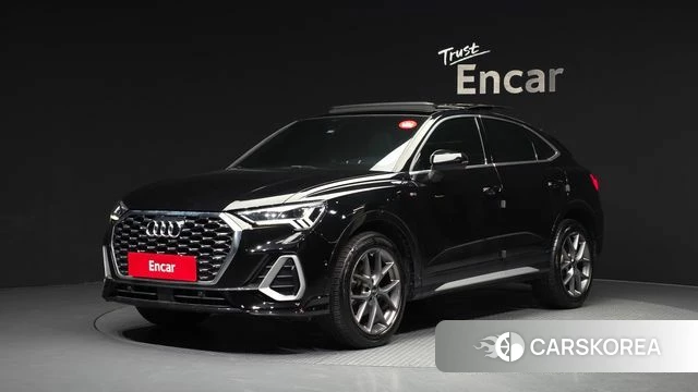 Audi Q3 (F3) 2020 Черный из Кореи