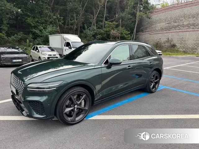 Genesis GV70 2021 Темно-зеленый из Кореи