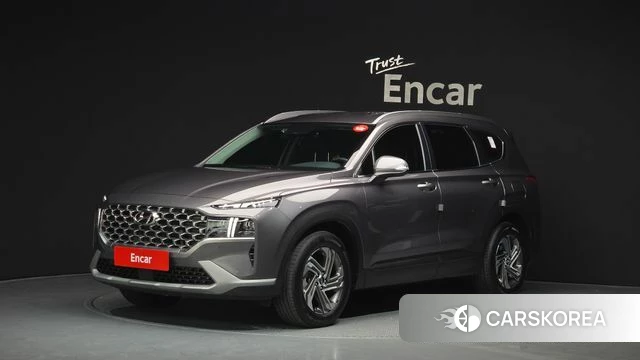 Hyundai The New Santa Fe 2022 Серый из Кореи