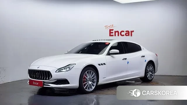Maserati Quattroporte 2020 Белый из Кореи