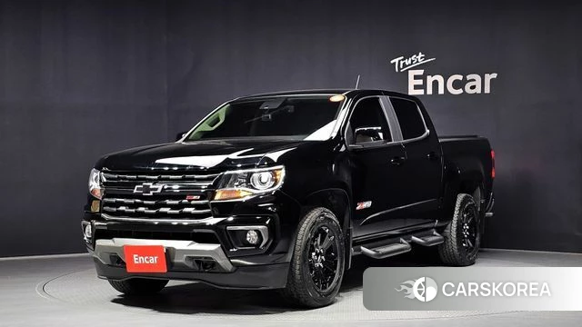Chevrolet (GM Daewoo) Real New Colorado 2022 Черный из Кореи