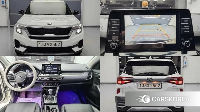 Kia Seltos 2019 Белый из Кореи