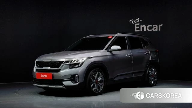 Kia Seltos 2022 Серый из Кореи